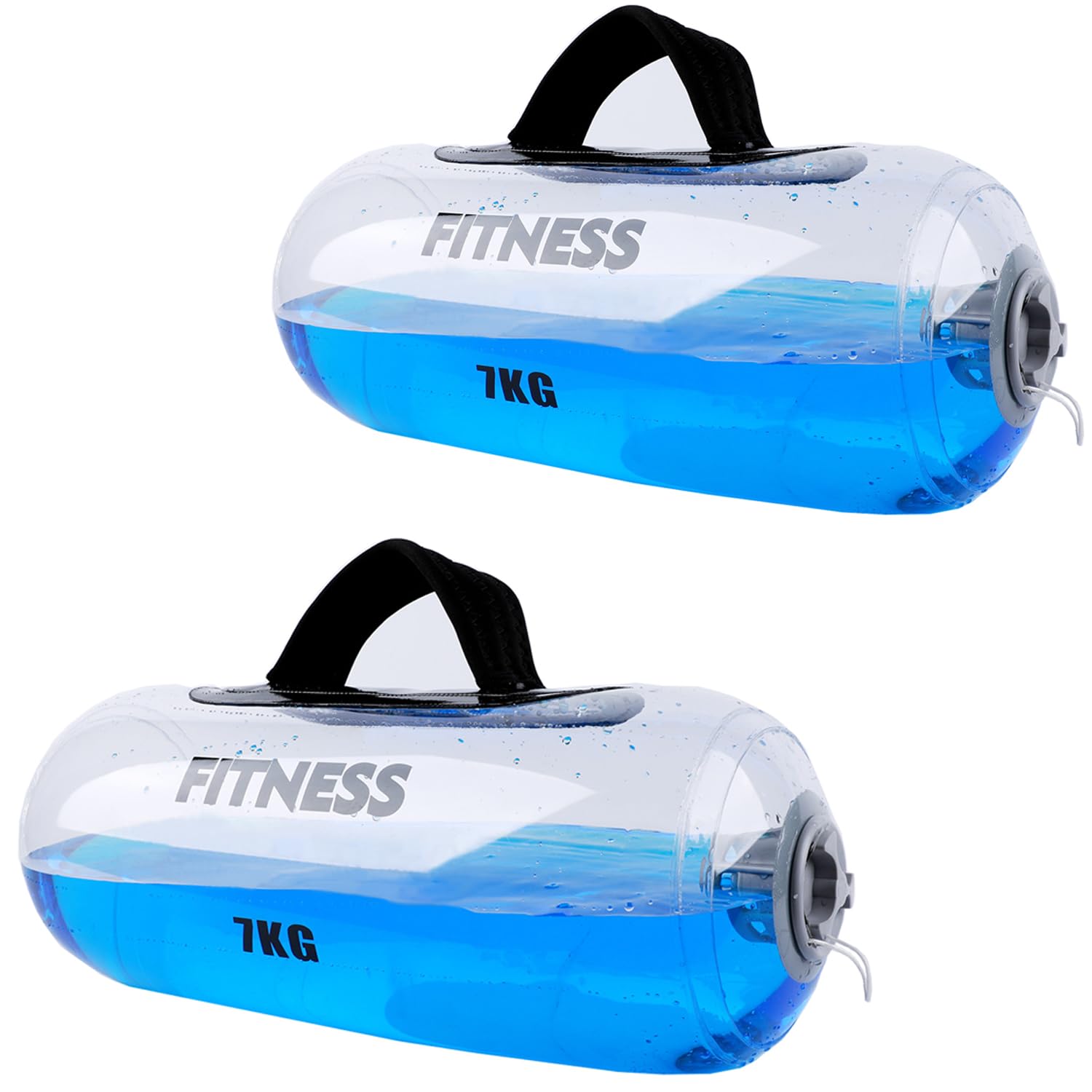 Regulowana torba na wodę do podnoszenia ciężarów, torba fitness Aqua 7 kg z pompką nożną, przenośny sprzęt do fitnessu, treningi siłowe do użytku wewnątrz i na zewnątrz