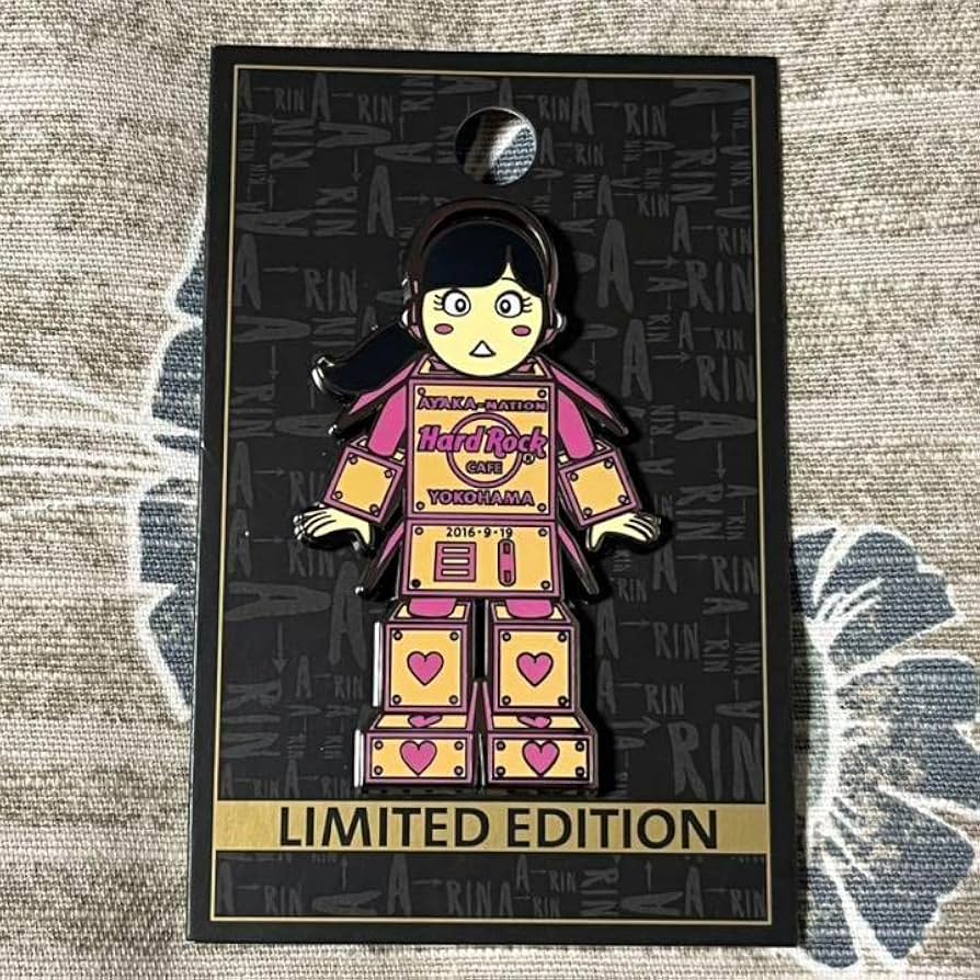 n*o様 ハードロックカフェ ピンバッジセット ももいろクローバーZ 佐々木彩夏 n*o様 ハードロックカフェ ピンバッジセット ももいろクローバー