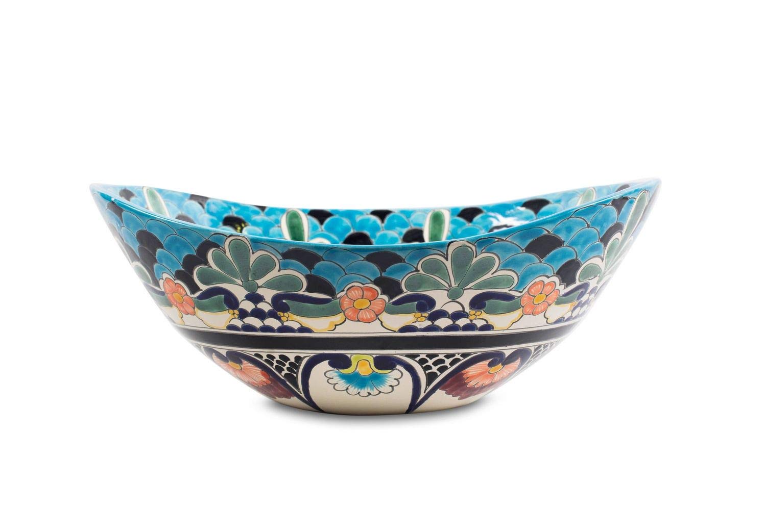 Ariana - lavabo messicano da appoggio Talavera