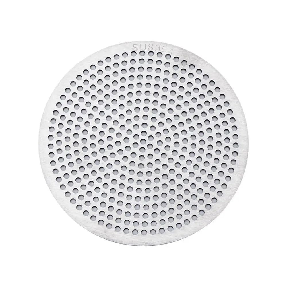 Sunrrafck 12Cm 304 Stainless Steel Floor Drains Net Cover Sink Strainer Shower Drain Hole Filter Hair Catcher Stopper Kitchen Bathroom Hardware(12Cm)