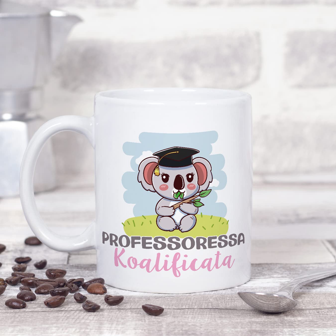 Tazza Personalizzata Per Figlia – 350 Ml – Idea Regalo Compleanno O Natale – Fatta In Italia