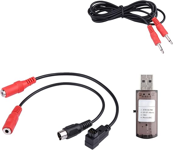 22 in 1 RC Simulator USB with Cables Stable