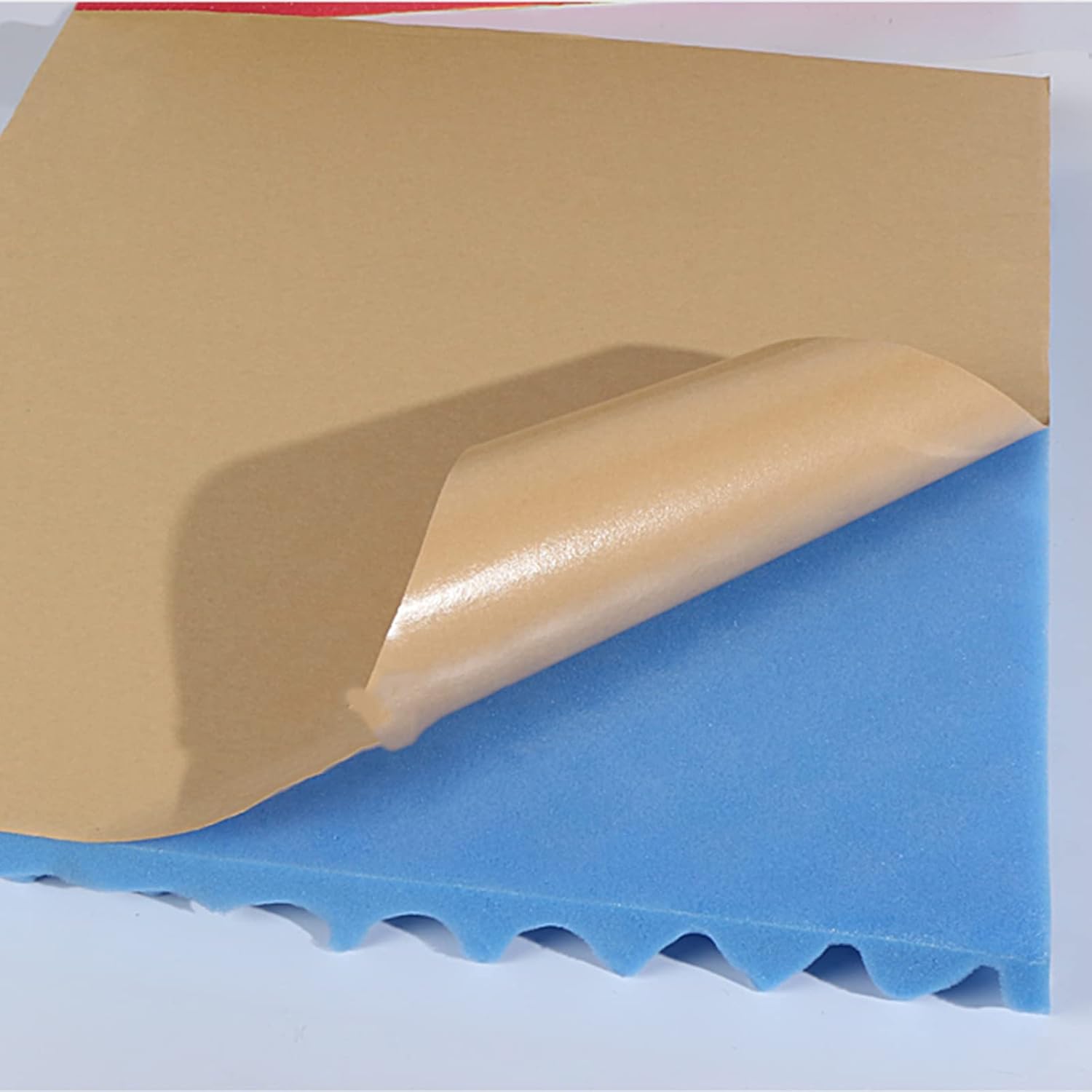 防音フォーム (イエロー 50*50*7cm) 極厚ウレタンフォーム吸音パネル