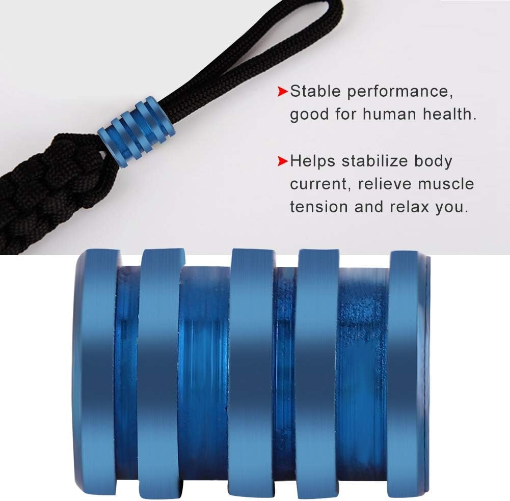 Knife Lanyard Bead, Parachute Cord Bead Paracord Bead Outdoor EDC Pendant(Large)