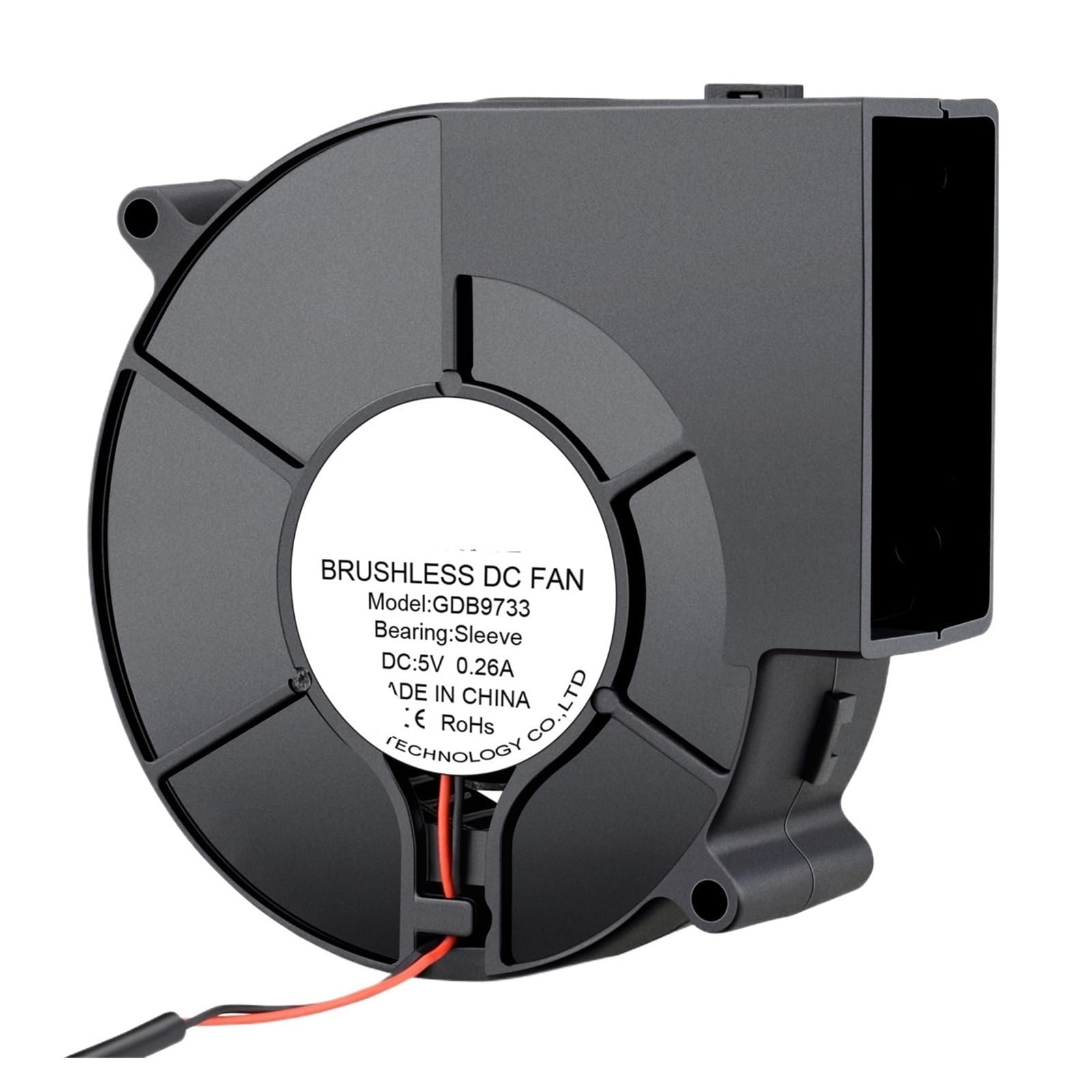 JJKKOZVQF DC 5V USB Fan 97x33mm Blower 9733 Portable Cooler Fan 90MM