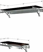 Vista 22 de RCMBY Elite 80" Top and Bottom Shelf Rod kit with Long Hang White Closet System