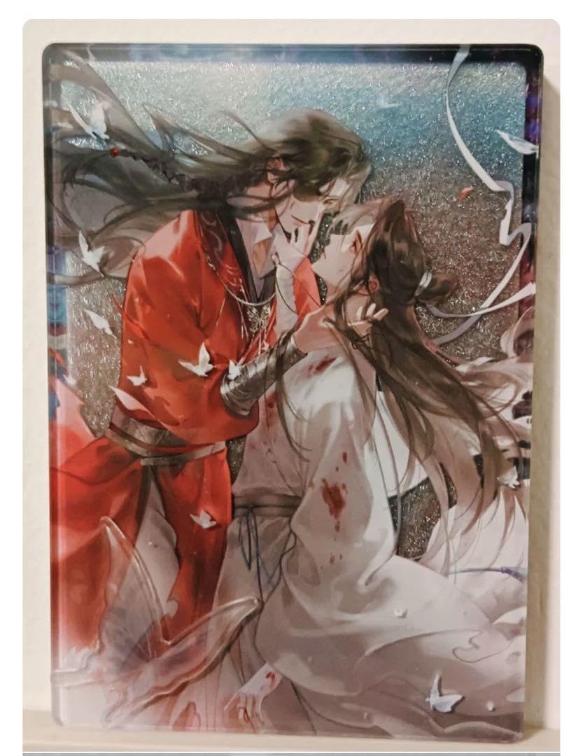 天官赐福 シンガポールカフェ アクリルコースター グリッターと蝶々フレーク入り 漫画「天官賜福」3巻発売記念Gratte | Gratte | 株式会社アニメイト