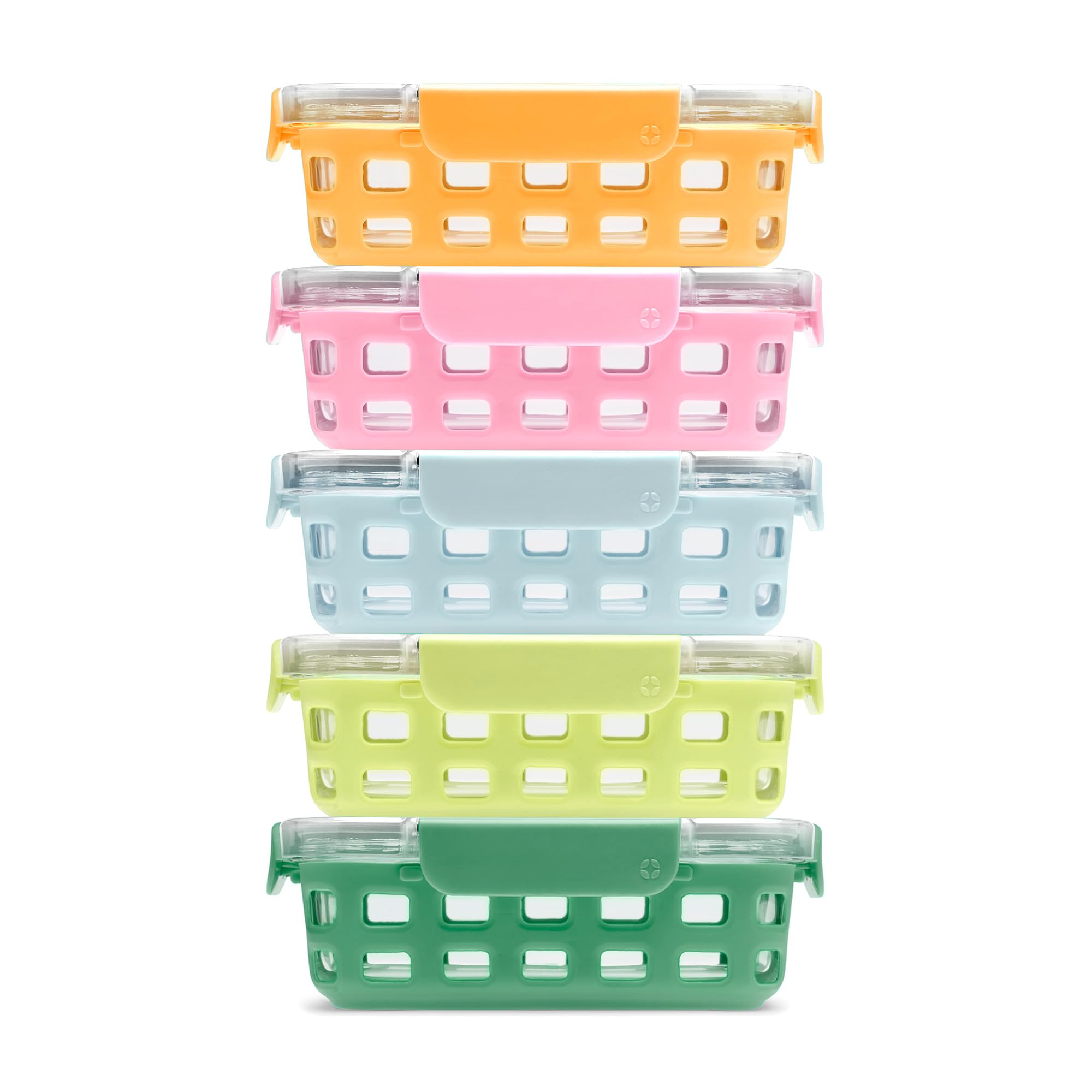Ello Duraglass 3.4 Cup Meal Prep Sets