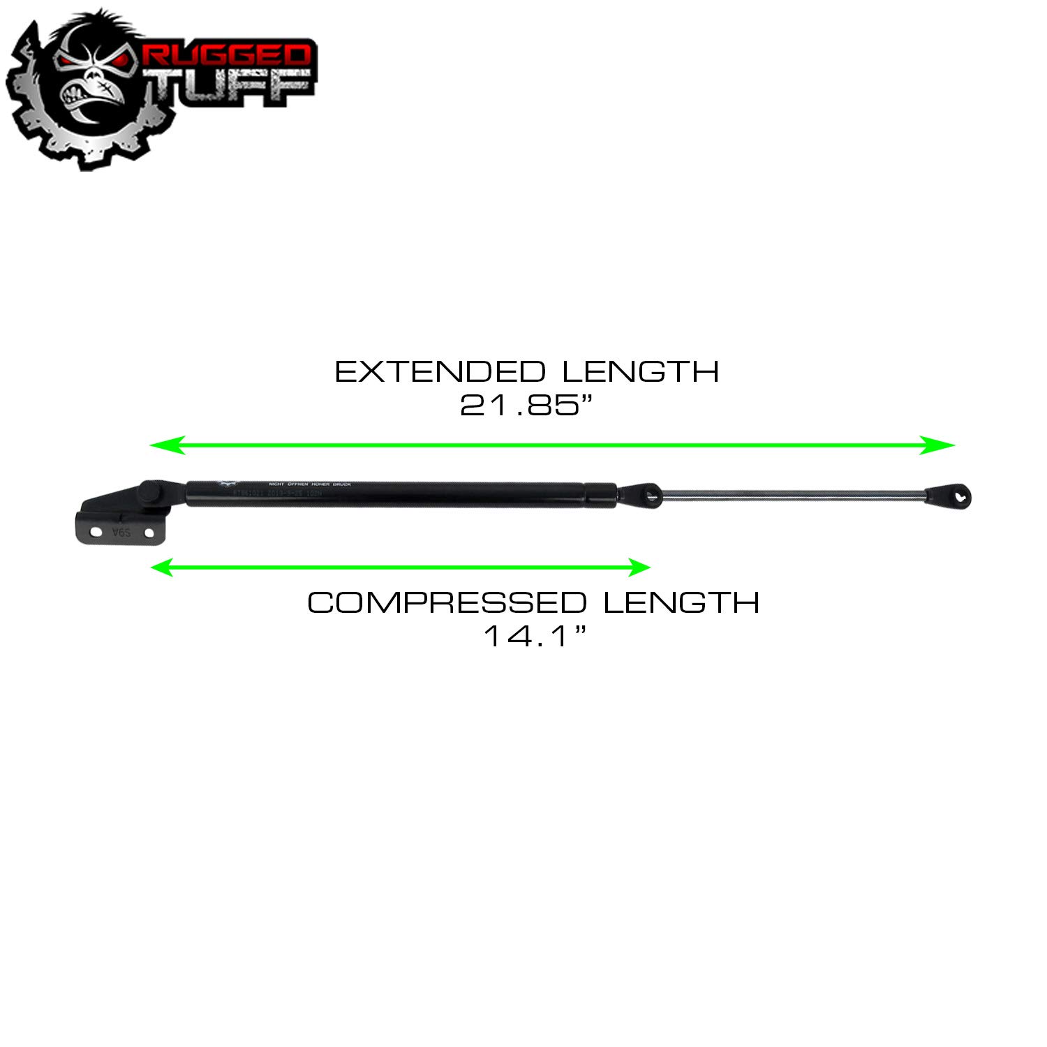 Rugged TUFF RT861021 Rear Swing Door Stay Open Assembly Shock