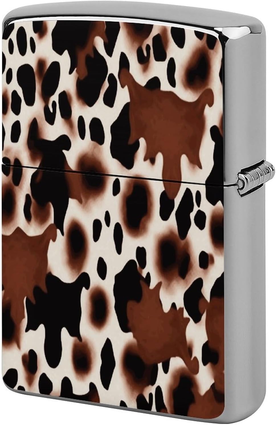 Black and Brown Cow Spots Lighter Case Cover Lighter Shell