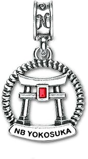 .925 Sterling Sliver Charm United States Navy USN NAF
