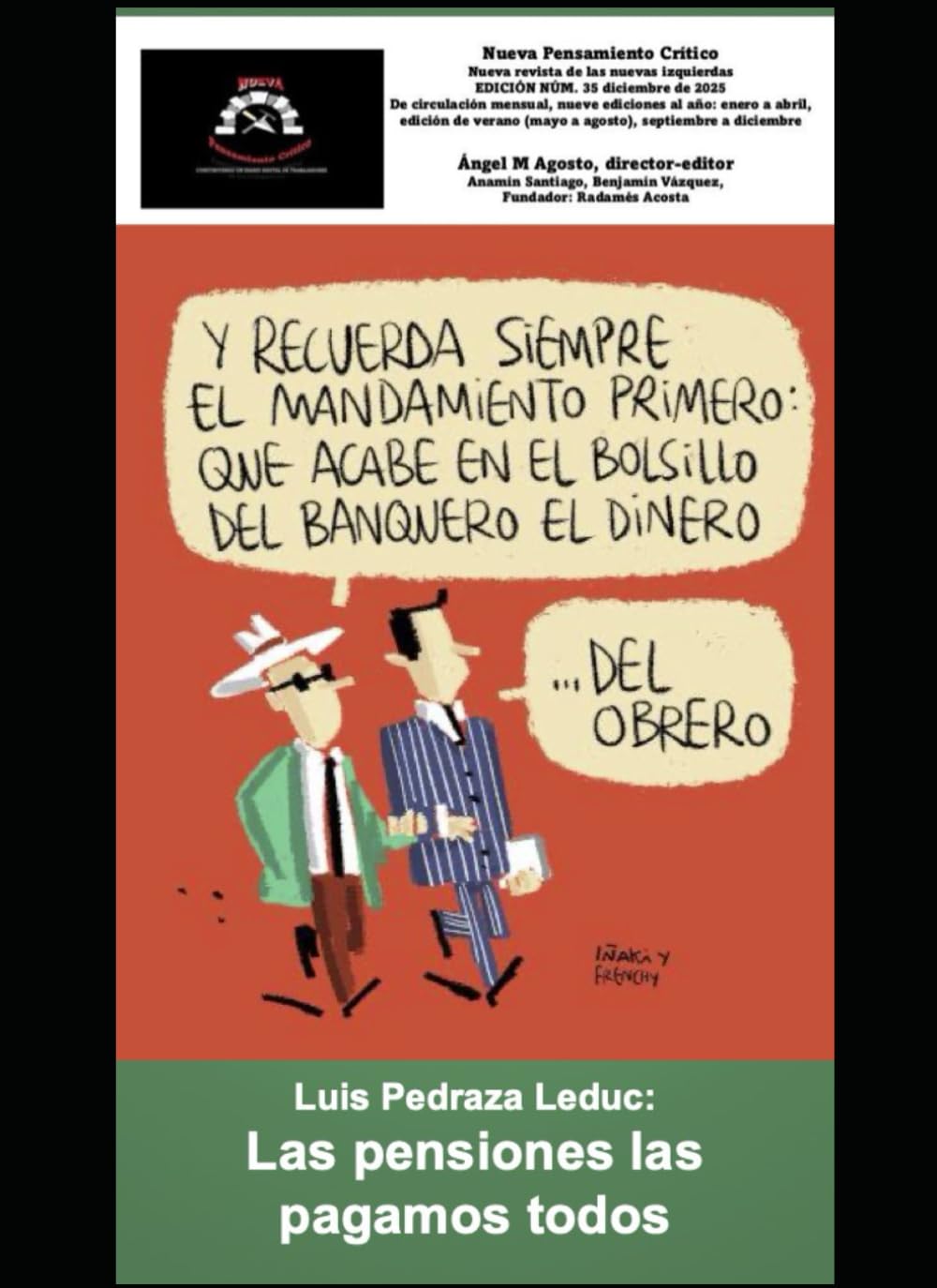 Revista Nueva Pensamiento Crítico Núm. 35 Diciembre de 2025