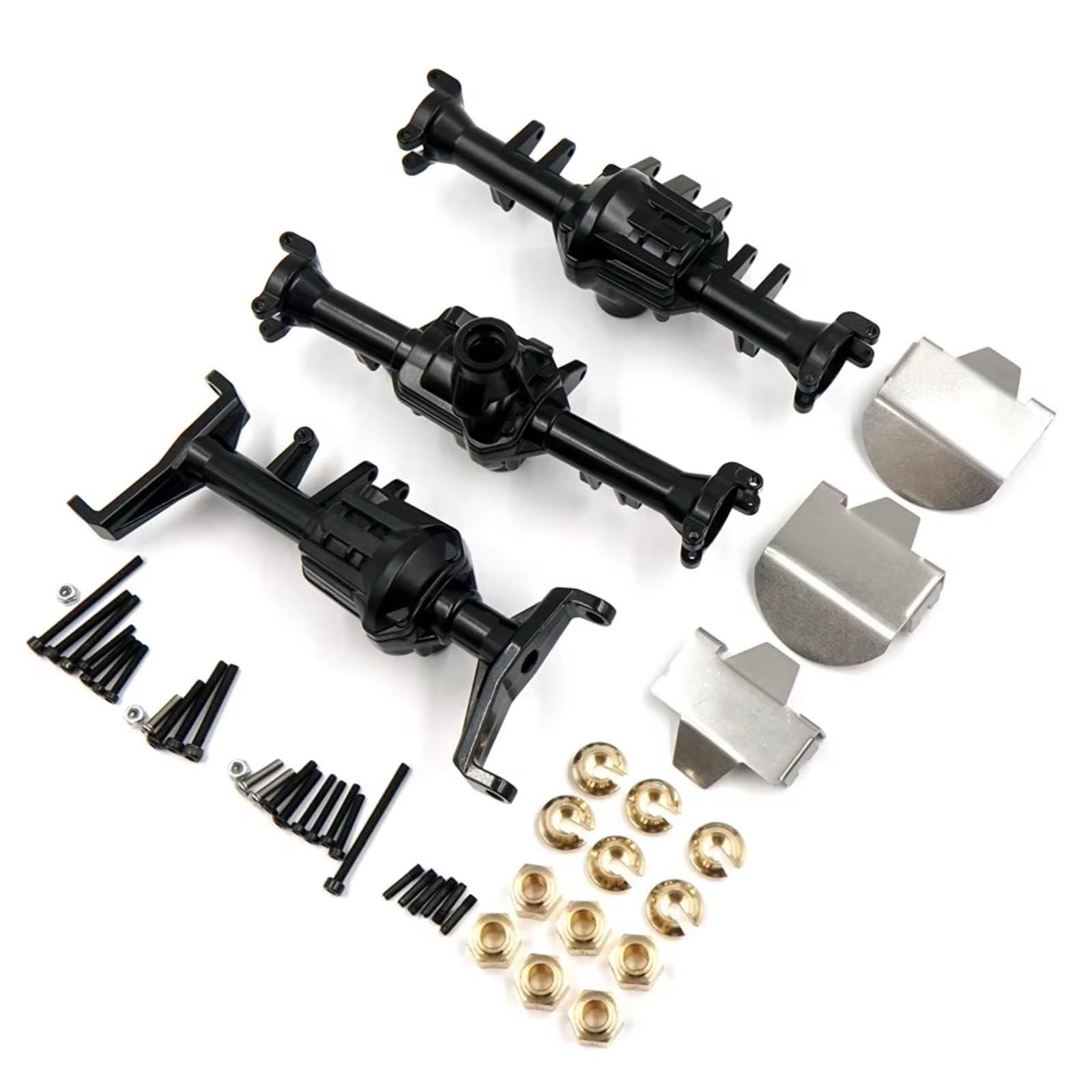 Piezas Orugas RC Juego Piezas Mejora Carcasa Eje Metal Completo para Traxxas para TRX-6 1/10 Mejoradas Coche con Control Remoto Accesorios para TRX6-S01