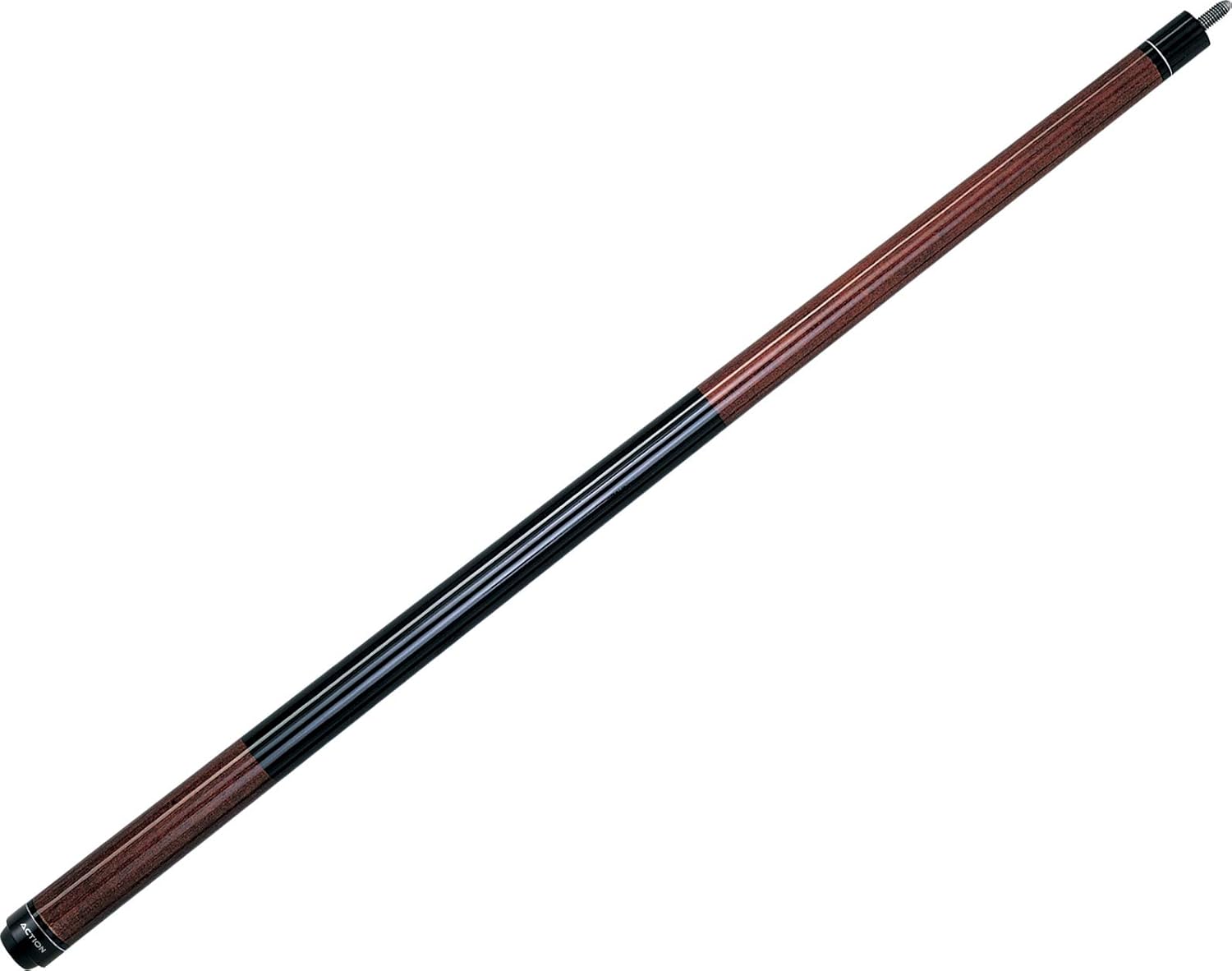 ACTION Starters STR04 Brown w/Black Stained Handle Pool/Billiards Cue Stick