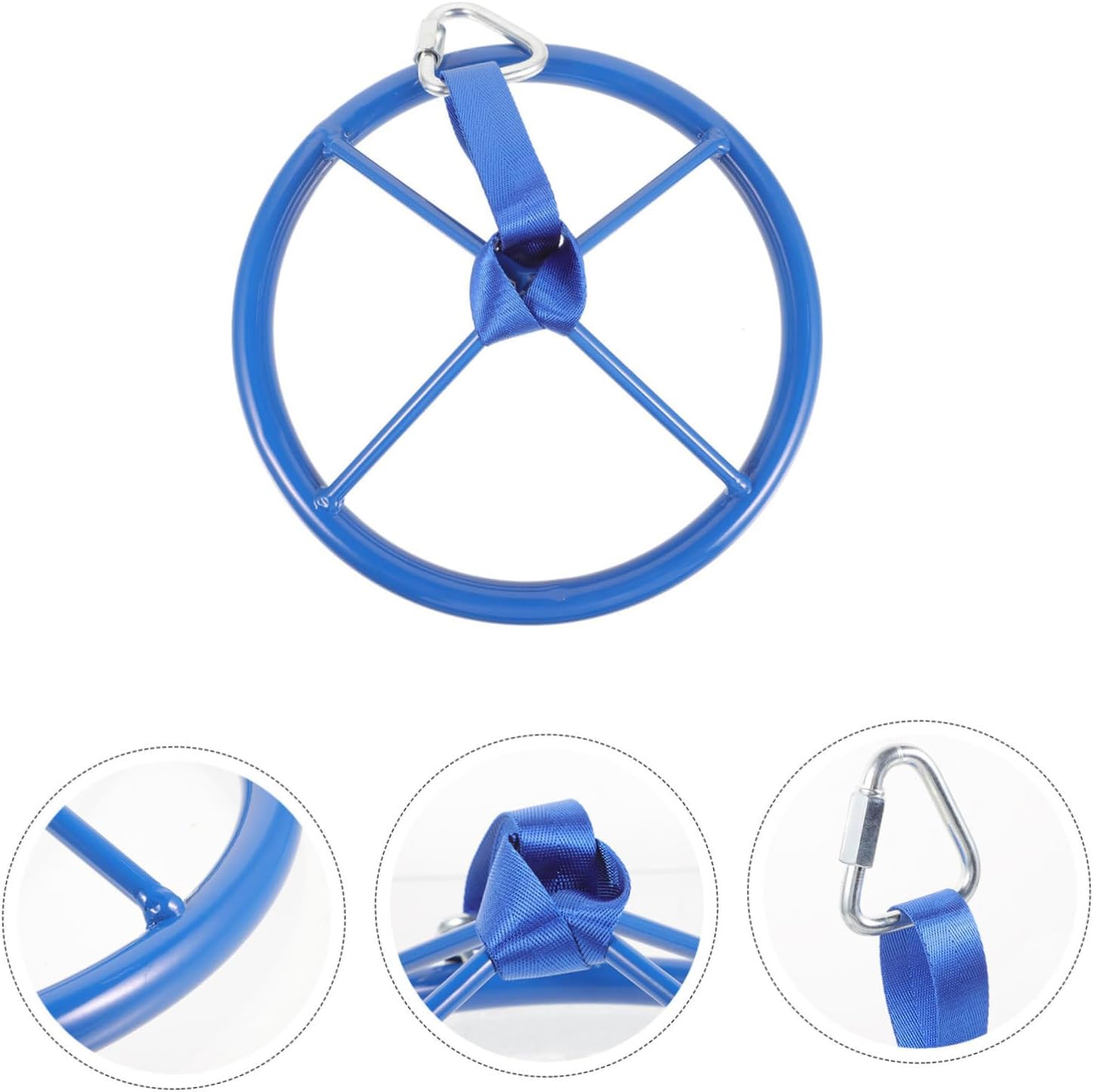 GALPADA Indoor Hanging Fitness Ring Exercise Handle Grip Boys and Girls Training Equipment for Boy Girl Gymnastics