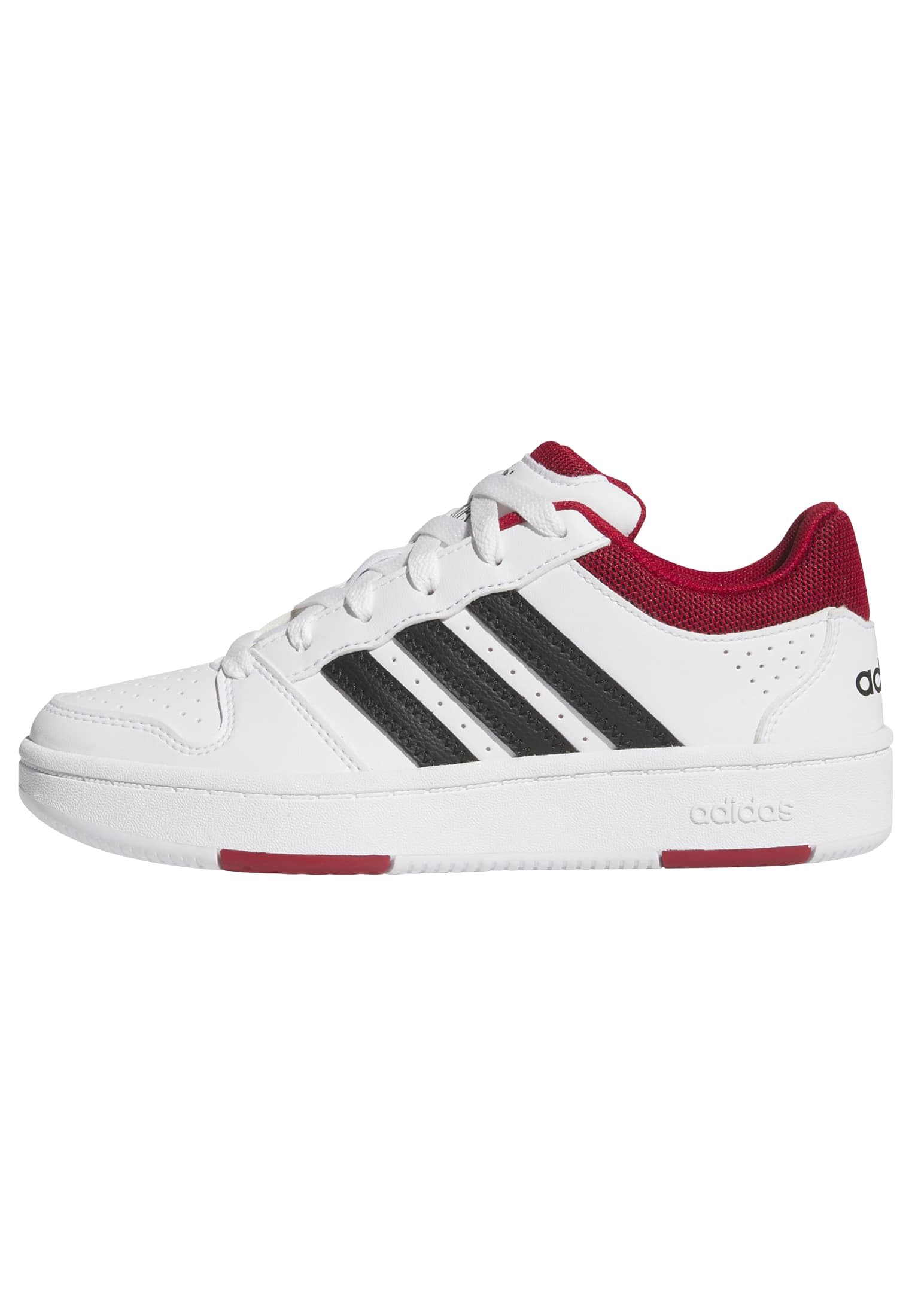 Adidas Unisex Kids Blanc Kids' Logo Trainers Hoops Classic
