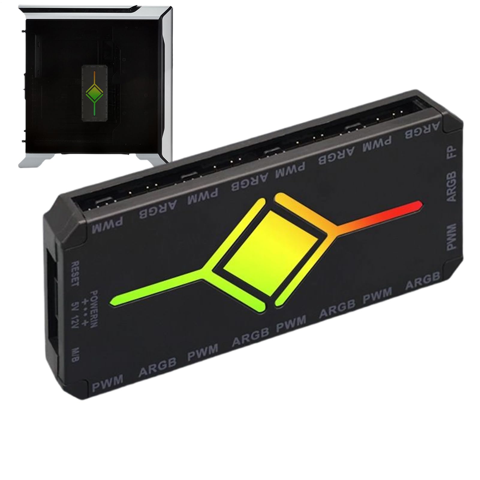 Hub RGB y divisor magnético PWM para transformar tu sala de juegos o dormitorio
