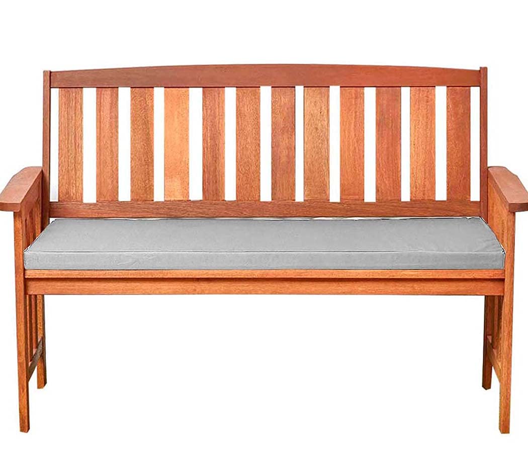 Cuscino Impermeabile Per Panche Da Giardino - 120x40cm, Spessore 5cm, Verde, Con Cinghie Antiscivolo - Foto 6