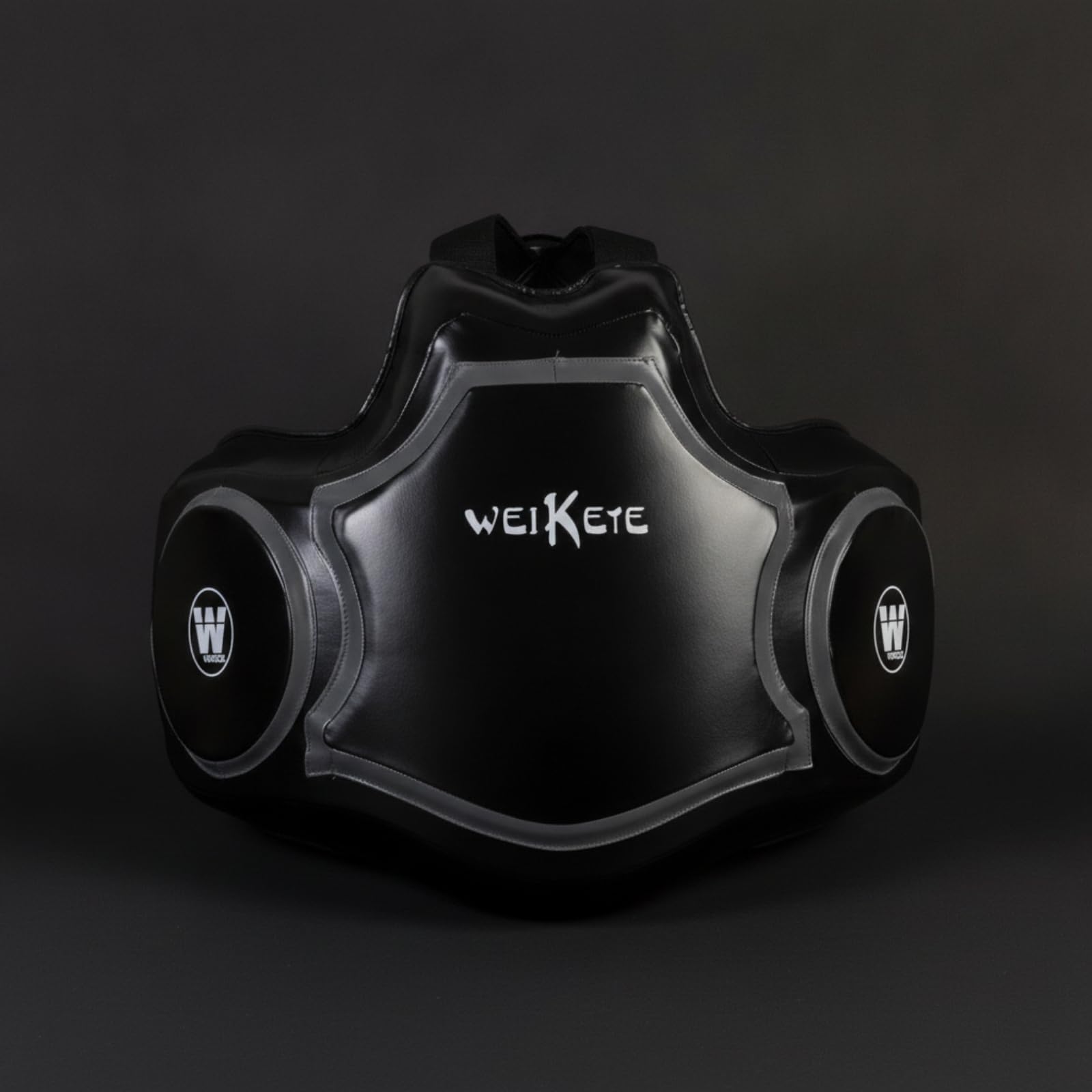 LOVIVER Plastron de Coque d'Entraînement, Noir