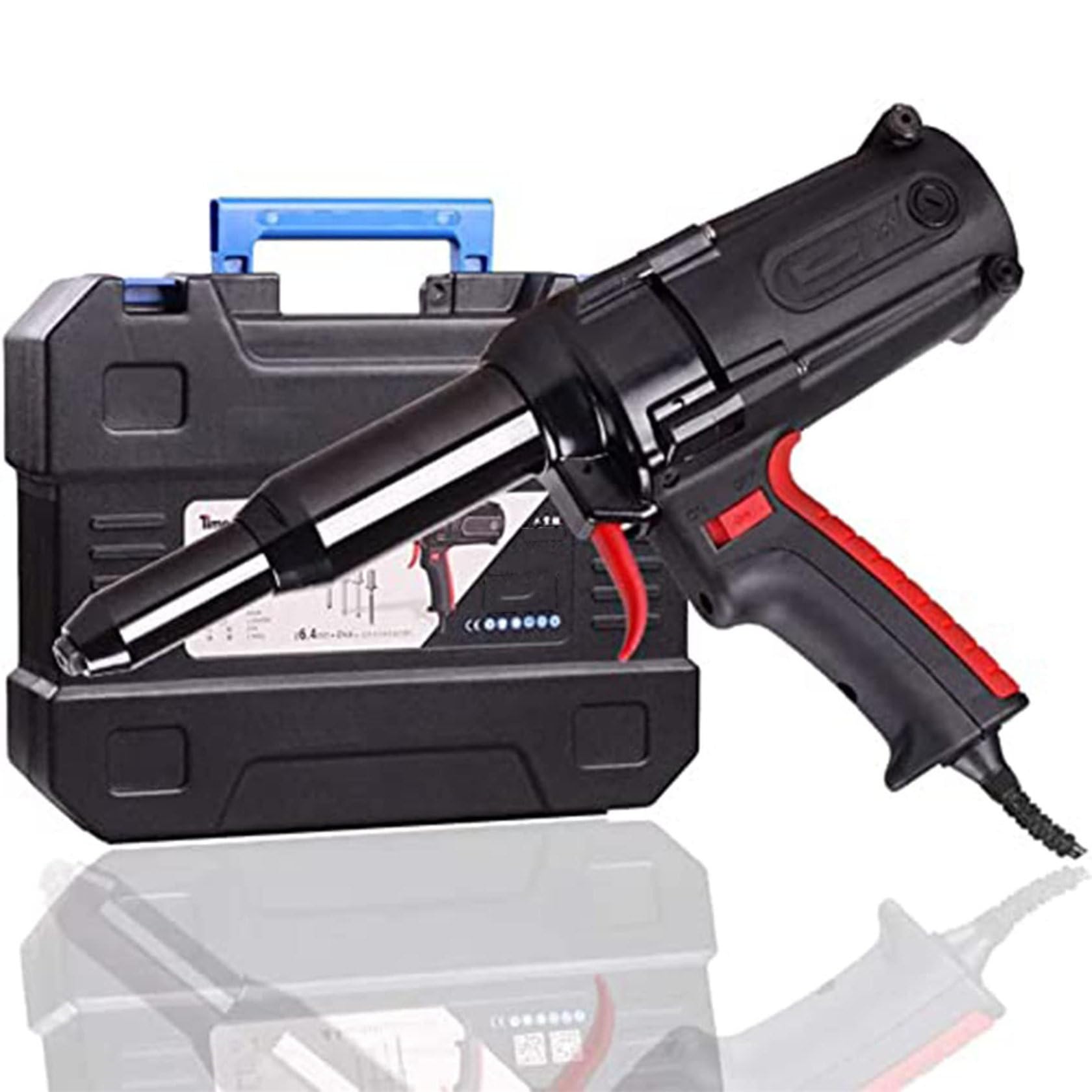 NarzęDzie Do Nitowania NitóW Elektrycznych Heavy Duty, Nitownica Elektryczna 220 V/600 W, PrzenośNa Wtyczka Elektryczna Nitownica Do NitóW Zrywalnych 4.0-6.4mm
