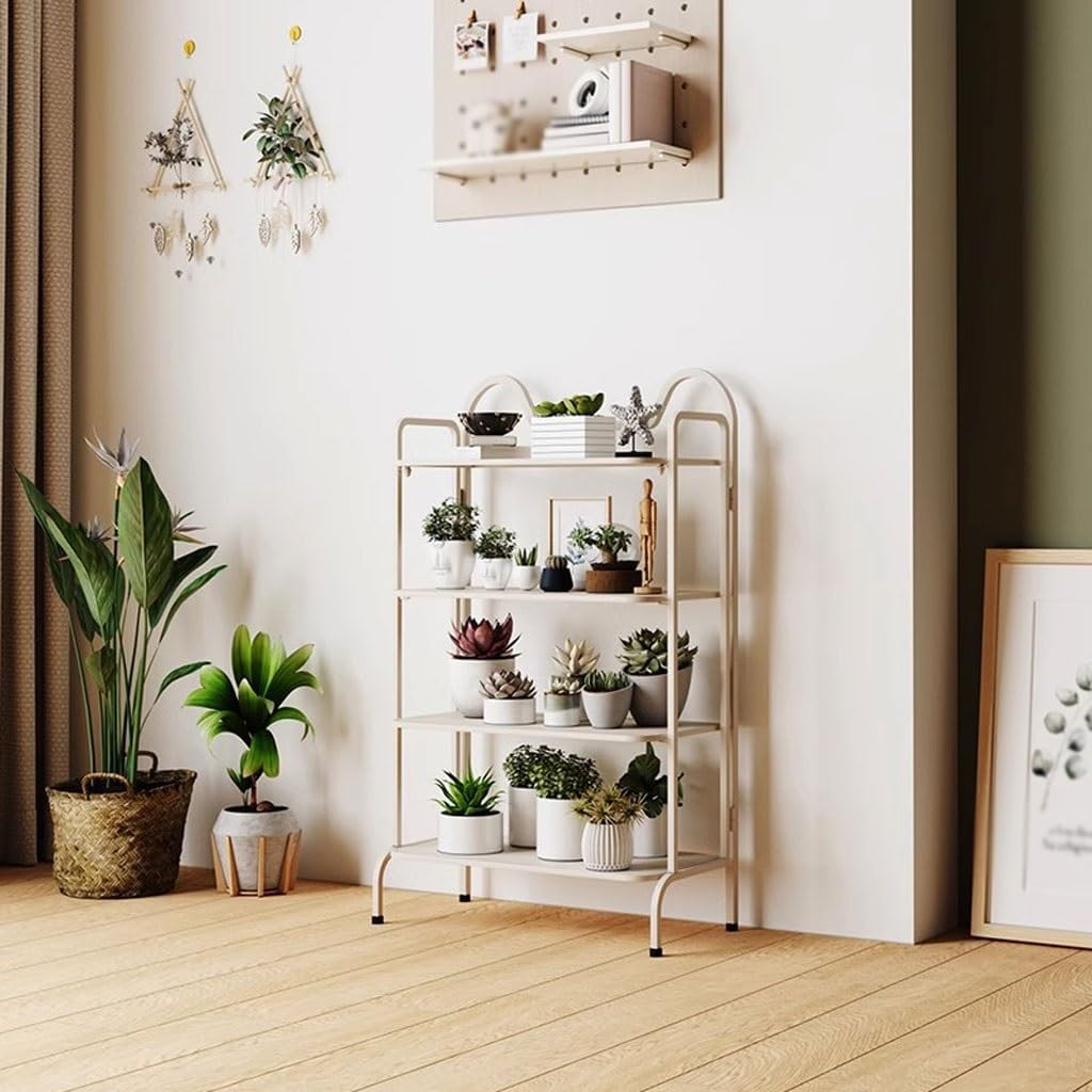 Multi Tiered Plant Stand Indoor Living Room Floor-Standing Wall-Mounted Succulent Plant Display Rack Balcony Multi-Layer Flower Rack Flower Pot Rack Corner Outdoor Plant Stand