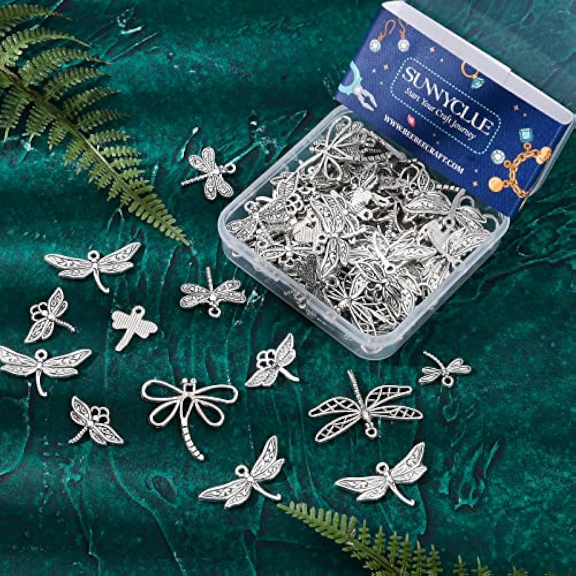 Dragonfly Charms Bulk for DIY Jewelry Making