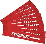 Synergee Bande de résistance à l'exercice physique Mini Bandes de boucles qui se produisent mieux lorsque vous travaillez à la maison ou au gymnase