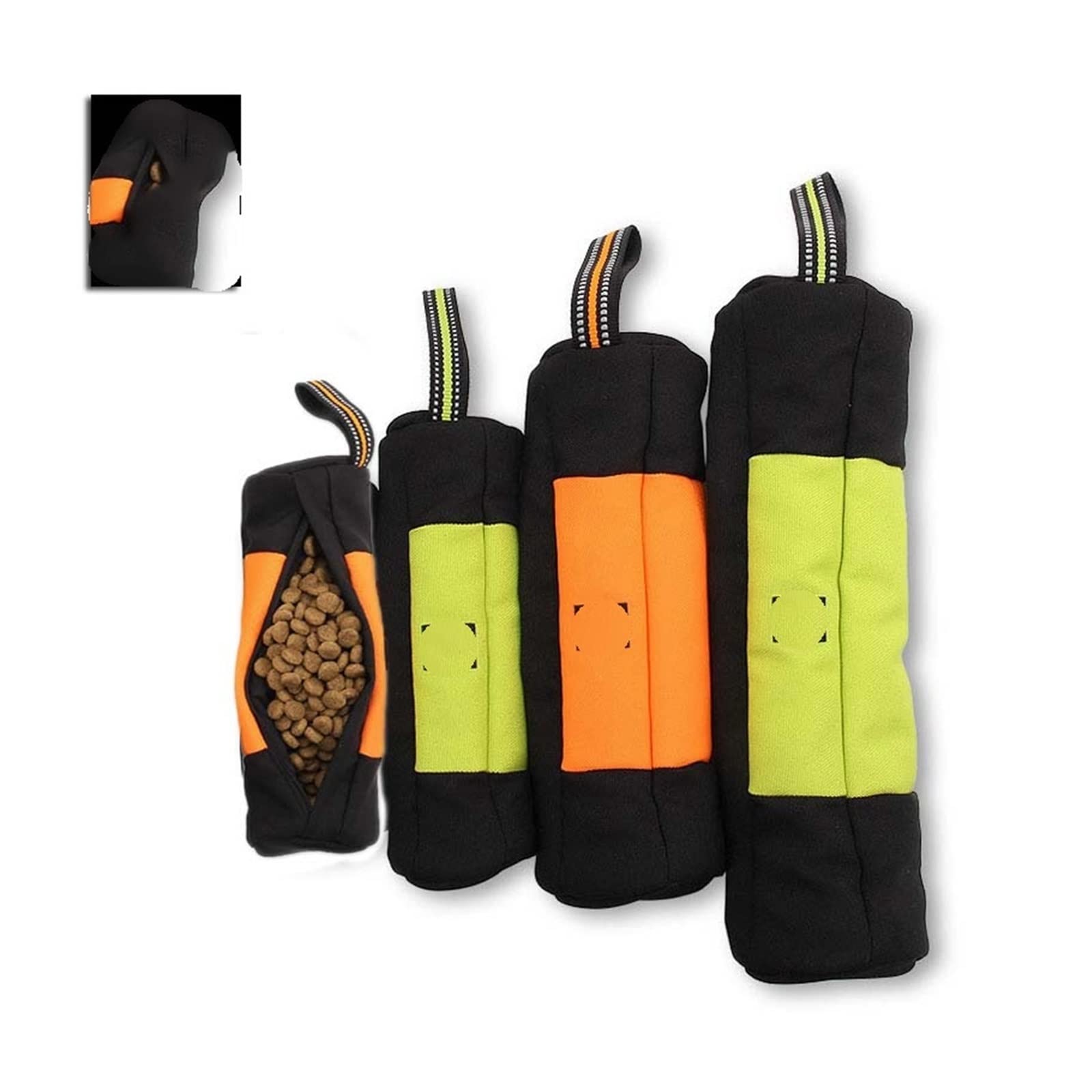 FAXIOAWA Pet Dog Training Treat Bags Snack Bag Dog Pet Feed Pocket Pouch Dogs Snack Reward Waist Bag Training Behaviour Aids