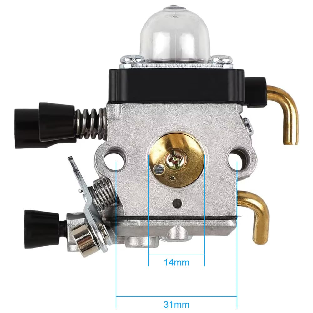 Carburateur Pour Débroussailleuse STIHL FS38 FS45 FS46 FS55 KM55 HL45 - Compatible 2 Temps