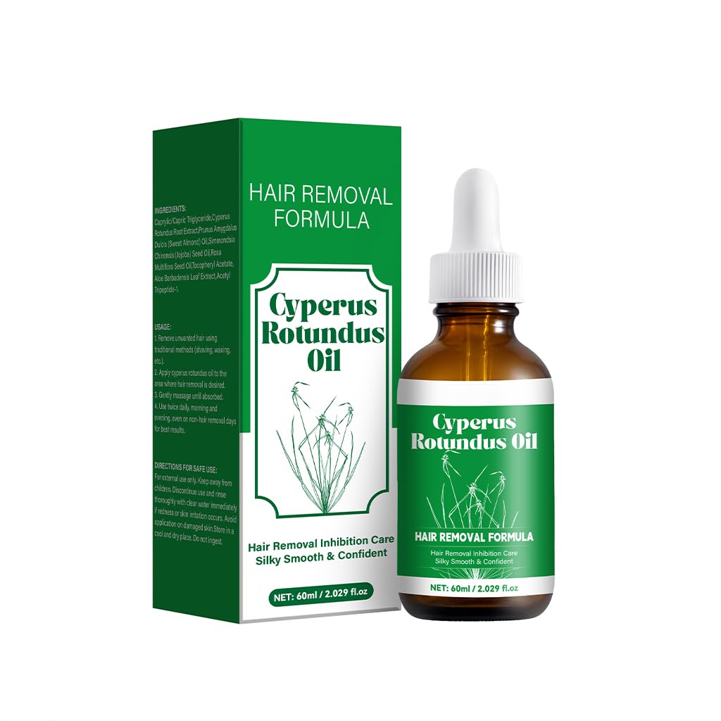 Cyperus Rotundus Oil for Hair Removal | Reduces Hair Appearance