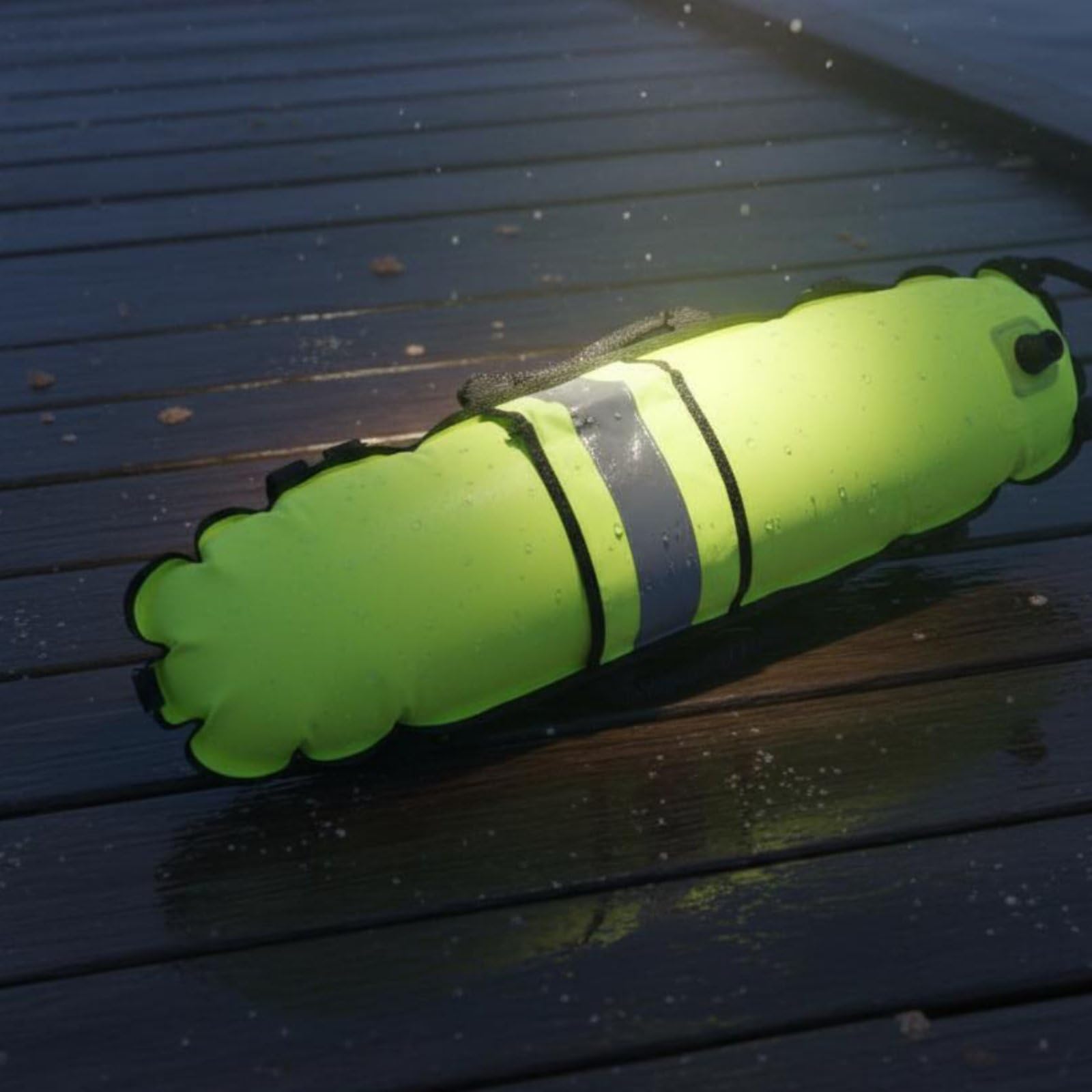 Boa Inflatable Marker Gonfiabile TPU Resistente Boa di Segnalazione Subacquea Multiuso Attrezzatura Sportiva per Apneisti
