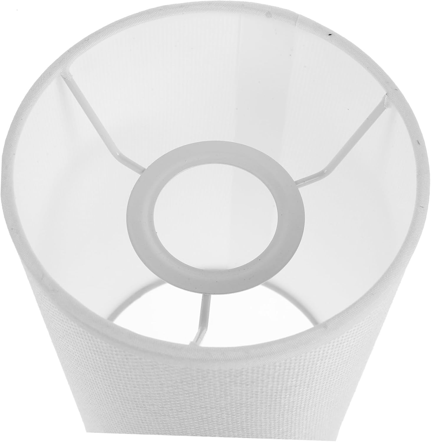 Mikikit 2pcs Simple Lampshade for Ceiling and Wall Lamps Modern Decorative Cover Easy Installation for Bedroom and Living Room Lighting Protects and Table and Ceiling Fixtures