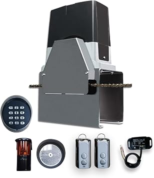 Beninca Bull 1024C Slide Gate Operator, Receiver, Transmitter, Photocell, Keypad
