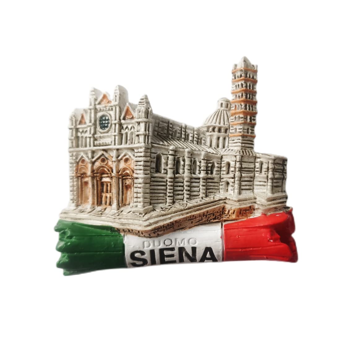 Siena Italy 3D Landmark Fridge Magnet Souvenir Gift,Resin Handmade Siena Refrigerator Magnet Home & Kitchen Decoration Collection