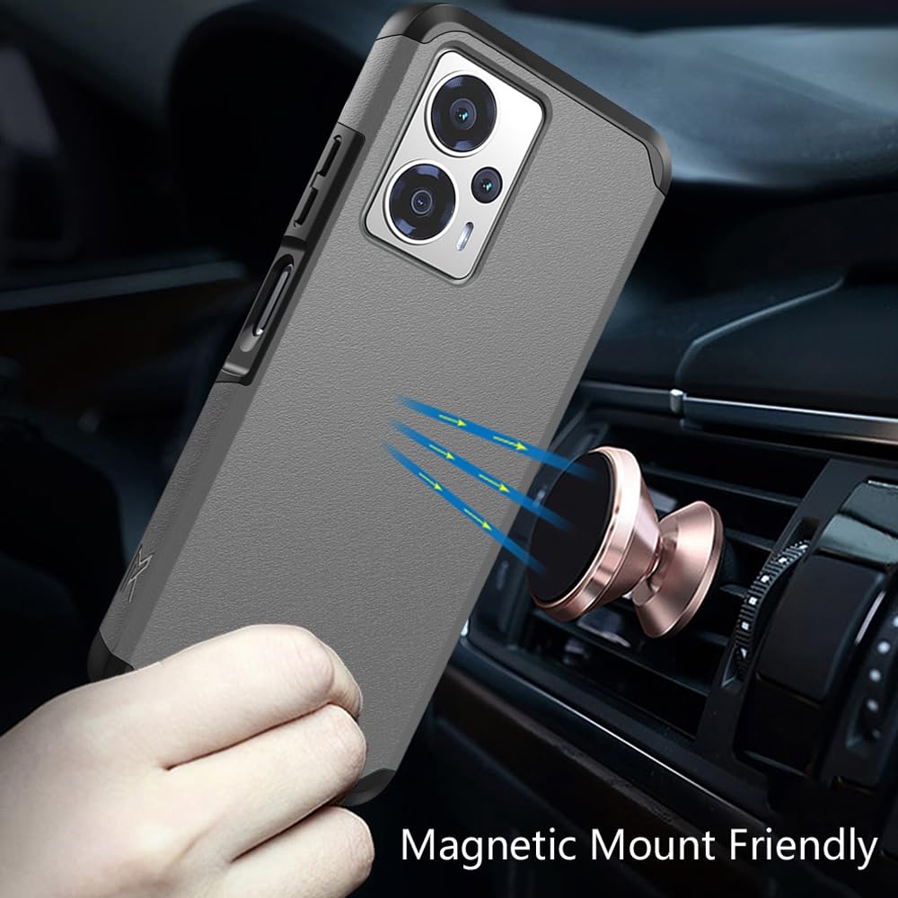 Amazon.com: TJS Compatible with Cricket Outlast 5G 2024 Case, AT&T Motivate Pro 5G Case, with Tempered Glass Screen Protector, Dual Layer Hybrid Magnetic Support Shockproof Heavy Duty Protection Phone Case (Gray) : Amazon.com: TJS Compatible with Cricket Outlast 5G 2024 Case, AT&T Motivate Pro 5G Case, with Tempered Glass Screen Protector, Dual Layer Hybrid Magnetic Support Shockproof Heavy Duty Protection Phone Case (Gray) :