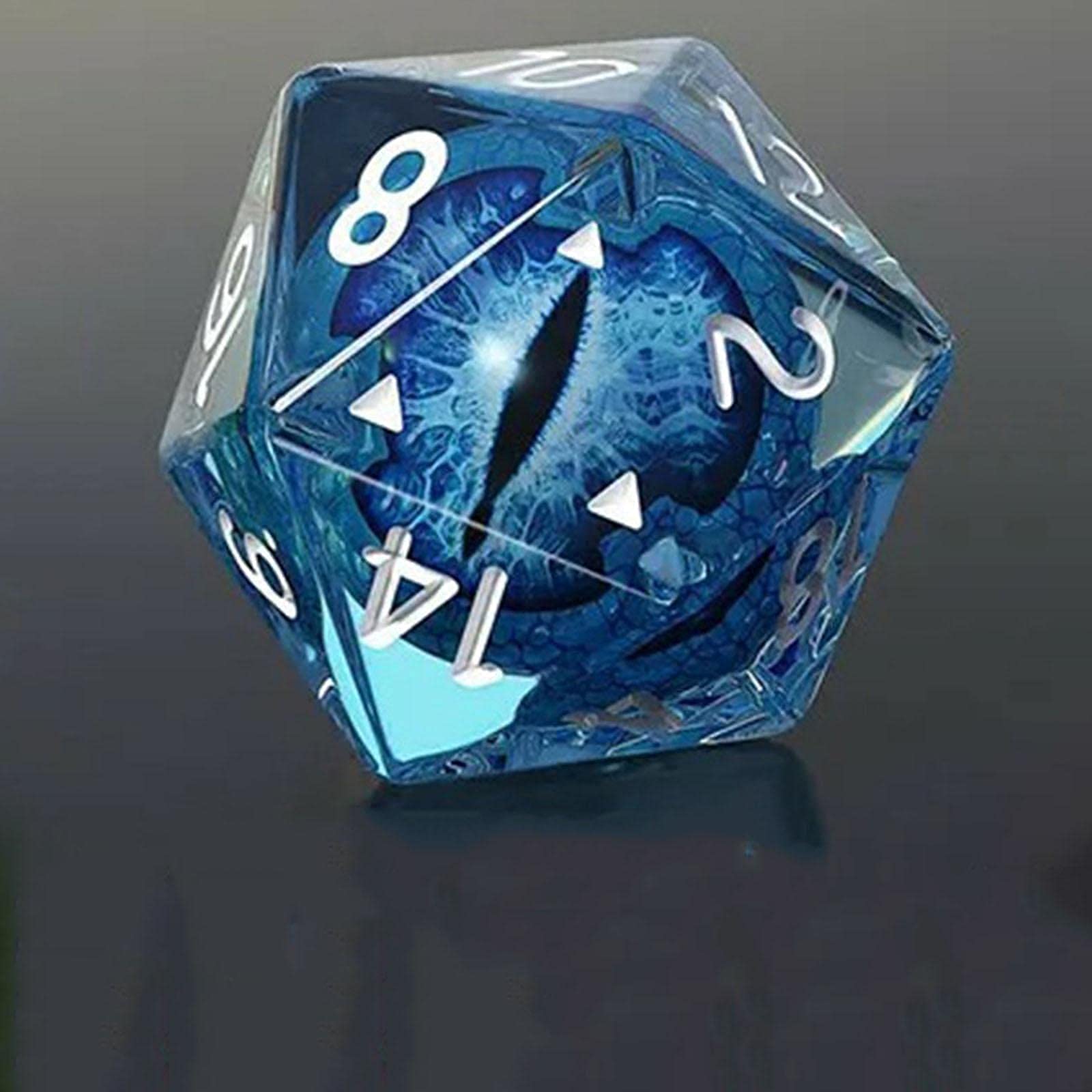 Dados realistas de ojo de dragón, dados de ojo de dragón de ojo de demonio, juego de dados brillantes rellenos de globo ocular, juego de dados de ojo de dragón de Dados realistas de ojo de dragón, dados de ojo de dragón de ojo de demonio, juego de dados brillantes rellenos de globo ocular, juego de dados de ojo de dragón de
