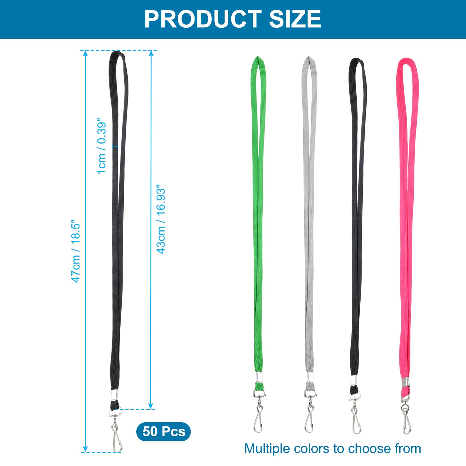 PATIKIL 47cm Lanyards Bulk - Image 2