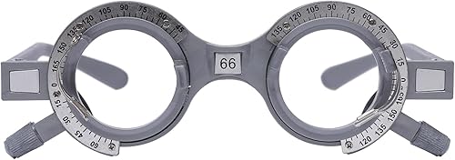 Miniatura 6 de TBVECHI Juego de lentes ópticas de prueba de 104 piezas, kit de optometría con borde de metal, carcasa de aluminio, marco de prueba, lentes