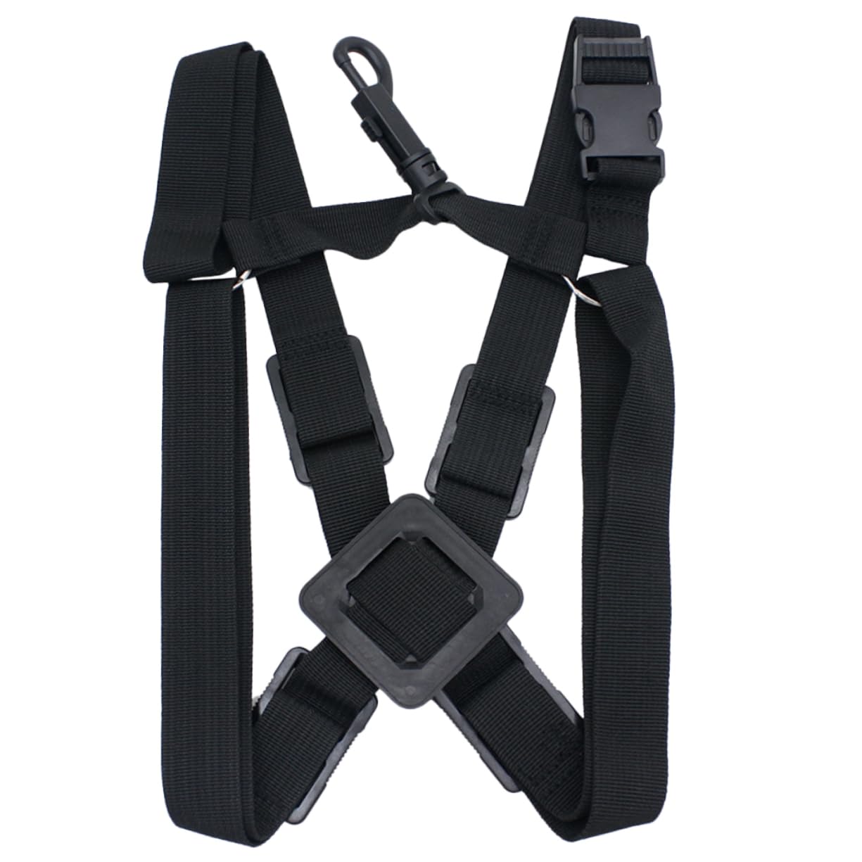 ibasenice 3pezzi Tracolla Per Sassofono Professionale Regolabile Con Gancio Antiscivolo Comfort e Stabilità Per Musicisti Design Ergonomico Per Dolori Spalle e Collo