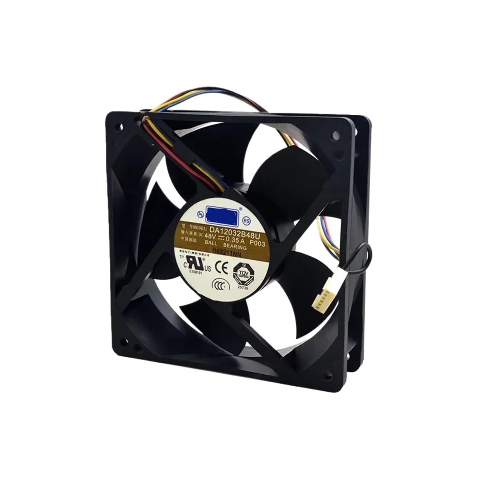 Fcarumiqp One Color Da12032b48u 120X120x32mm Dc 48V 0.35A Industrial Cooling Fan