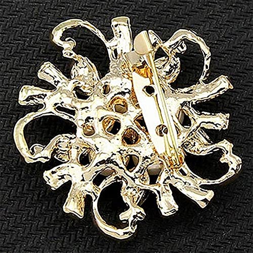 Broche sans déformation élégante pour sécuriser vos décolletés