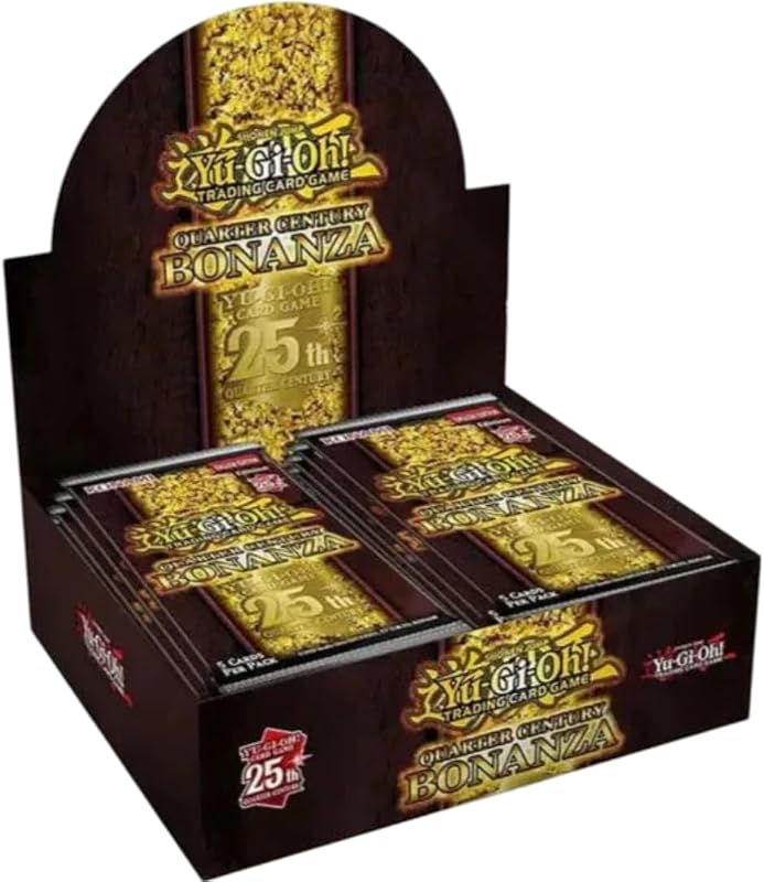 Yu-Gi-Oh! Juego de cartas coleccionables: Cuarto de siglo Bonanza Booster Box - 1ª edición
