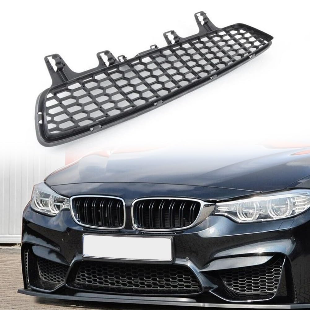 Paraurti anteriore Inferiore Griglia Centrale Mesh Guard Set per BMW per m3 F80 F82 F83 15-20 - Ricambi Auto Resistenti 51118054294