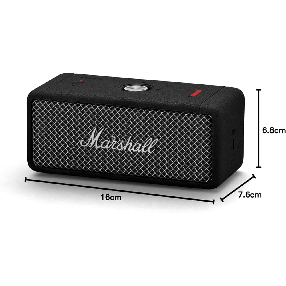 Amazon.co.jp: Marshall ワイヤレスポータブル防水スピーカー Emberton