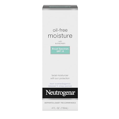 Miniatura 1 de Neutrogena Crema hidratante facial y de larga duración sin aceite no grasa sin aceite no obstruye los poros protector solar SPF 15 y glicerina 4