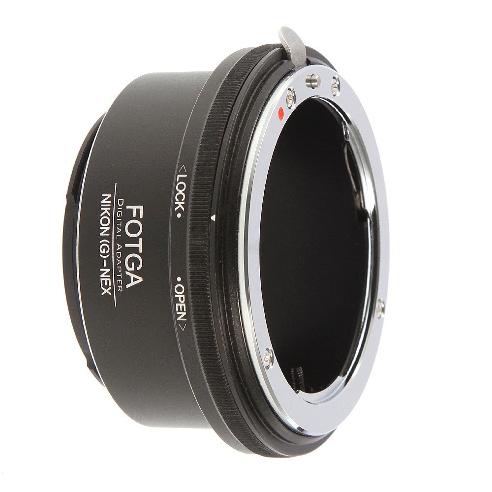 Adattatore per obiettivo Nikon G F AI AIS su Sony NEX5 5C 5N 5R NEX6 NEX7 a7S a7R a7II a7SII a7RII A7III A7RIII A7SIII A9 a6500 a6300 a6000 a5100 a5000 a300 Fotocamera 500 Adattatore