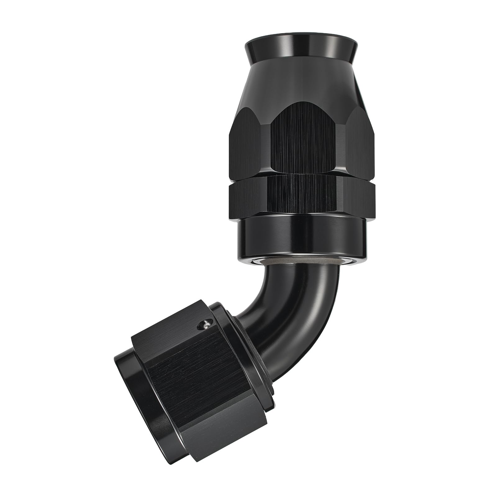EVIL ENERGY 10AN PTFE Fitting Hose End Fitting 60 Degree Black for PTFE Hose Only