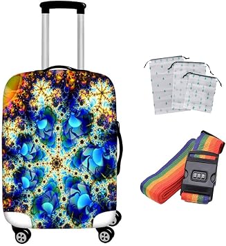 Suitcase Cover Funda Maleta Maleta de Viaje Desgaste Transpirable Cubierta  Protectora antirrobo Cremallera Abierta Cubierta Impermeable y a Prueba de  Polvo Cubierta de Equipaje : Amazon.es: Equipaje