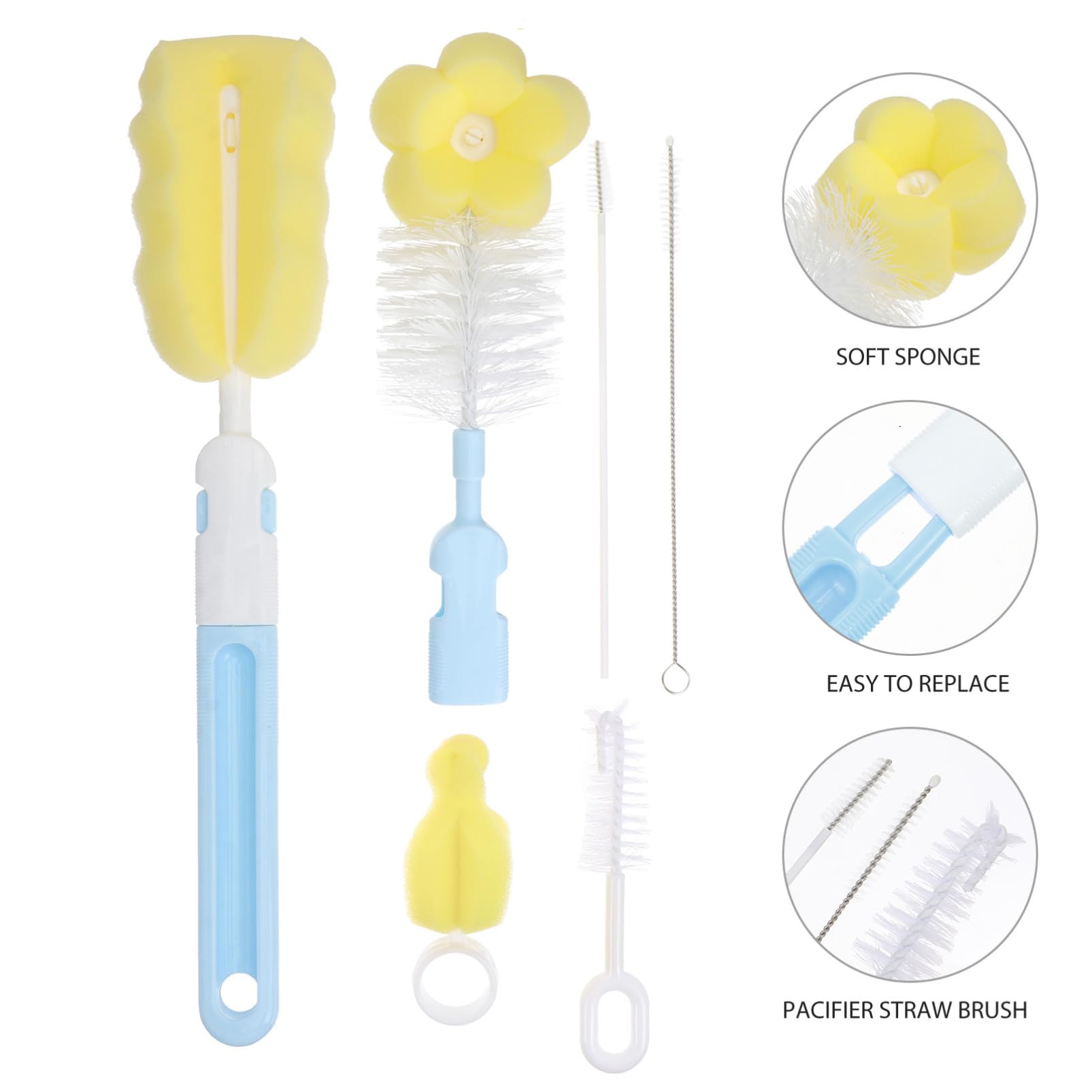 3sätze Portabler Milchflaschen-abtropfständer Multifunktionales Gestell Für Babyflaschen Platzsparend Leicht Zu Transportieren Mit Unabhängigen Abläufen Für Hygiene