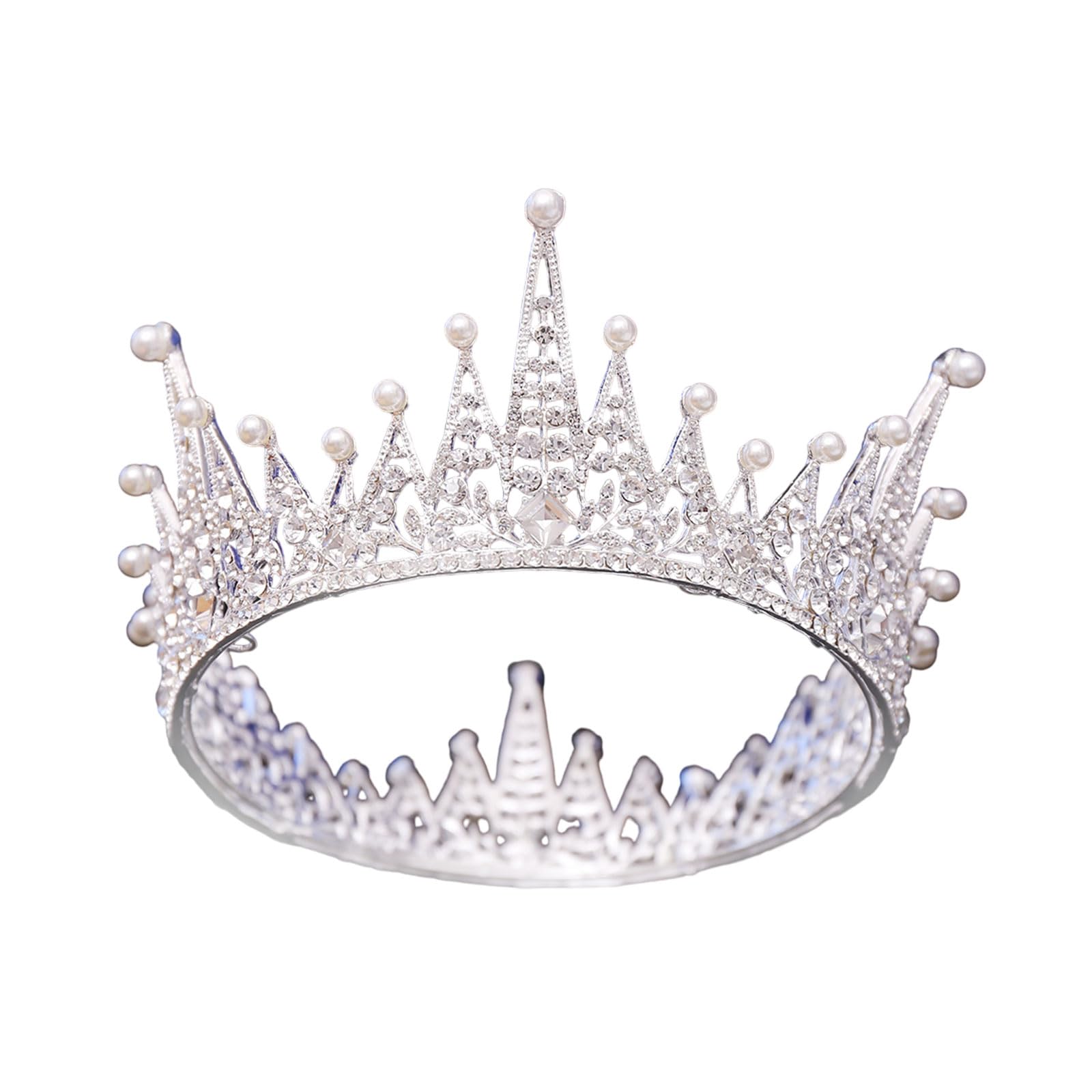 Postizo para novia con diamantes brillantes accesorio de cabello y bodas